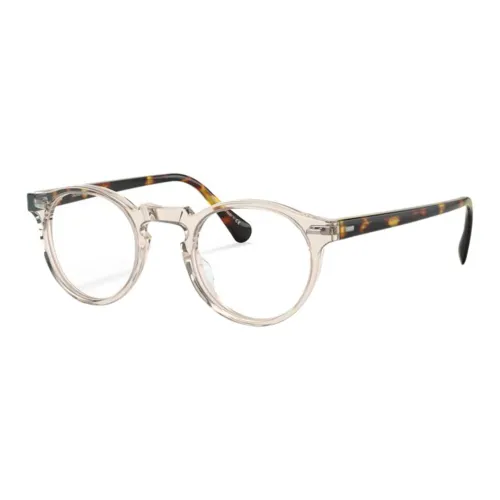 Oliver Peoples Acetate Round Оправа для очков Унисекс Коричневый