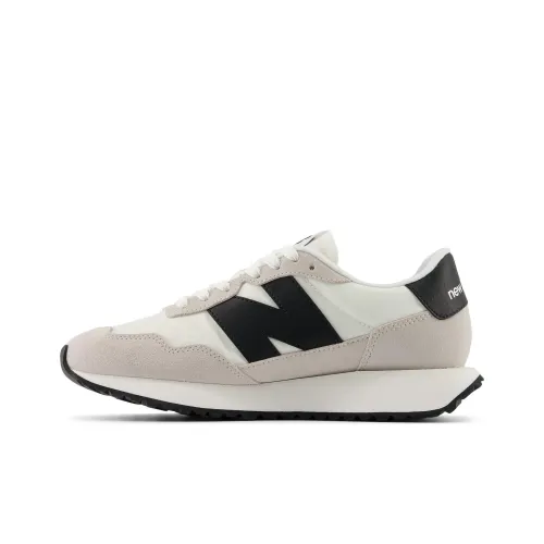 New Balance NB 237 Амортизирующие низкие беговые кроссовки с противоскользящим эффектом женские бежево-серый