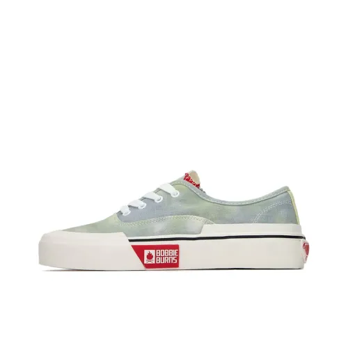 BOBBIE BURNS Slip-resistant Abrasion-resistant Low-top Canvas Shoes Unisex Light Yellow BOBBIE BURNS Противоскользящие Износостойкие Низкие Кеды Унисекс Светло-желтые