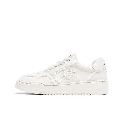 Dickies Low-Top Canvas Shoes Beige Women's