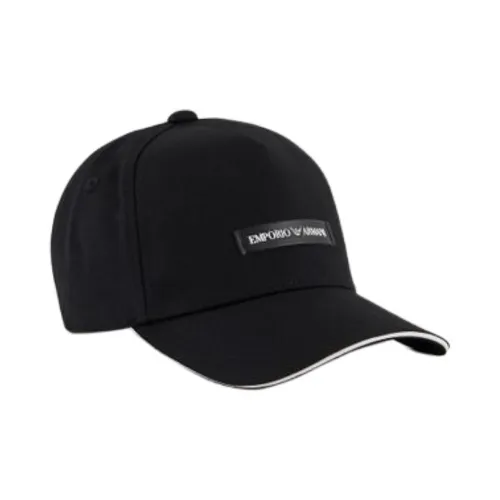 EMPORIO ARMANI Хлопок Кепки Унисекс Черный