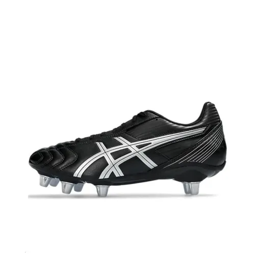 Asics Гель Lethal FG Твердый Грунт Футбольные Бутсы Мужские Черный Серебряный