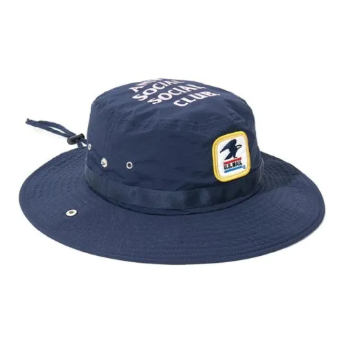 ANTI SOCIAL SOCIAL CLUB Панамы Унисекс Темно-синий