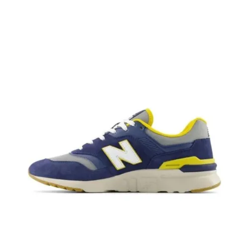 New Balance NB 997H Low Топ Беговые кроссовки Мужской Синий Желтый