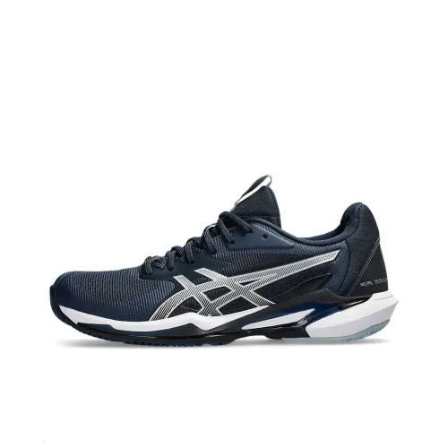 Asics Solution Speed FF 3 Low Топ Теннисные Кроссовки Женские Синие Белые