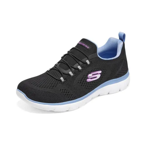 Skechers Casual Низкий Топ Черный/Синий Женский