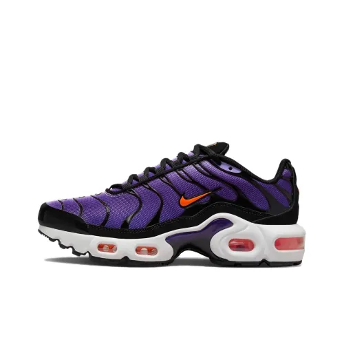 Nike Air Max Plus Low Топ Повседневные Беговые Кроссовки Женские Фиолетовые Белые Апельсиновые