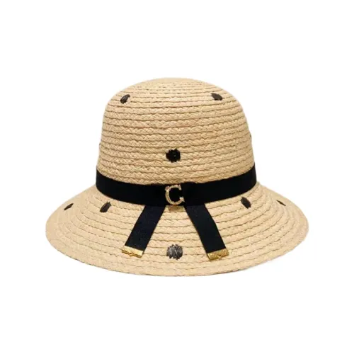 SLEEPYWALK Рафия Шляпа от солнца Солнцезащитная Ведрообразная Шляпа Женская
