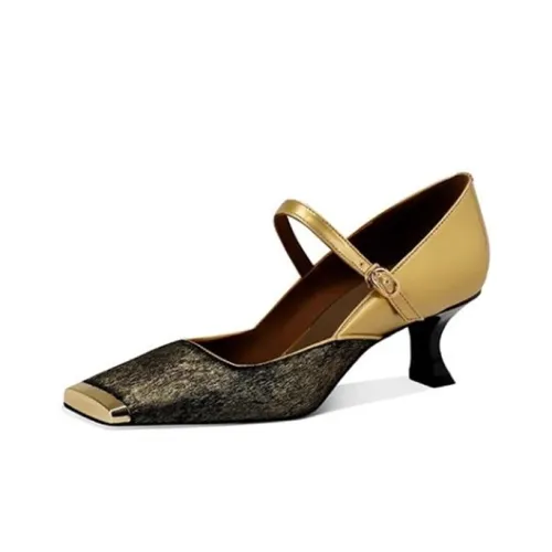 JESSICA SOPHIA Туфли Мэри Джейн с узким каблуком Женские