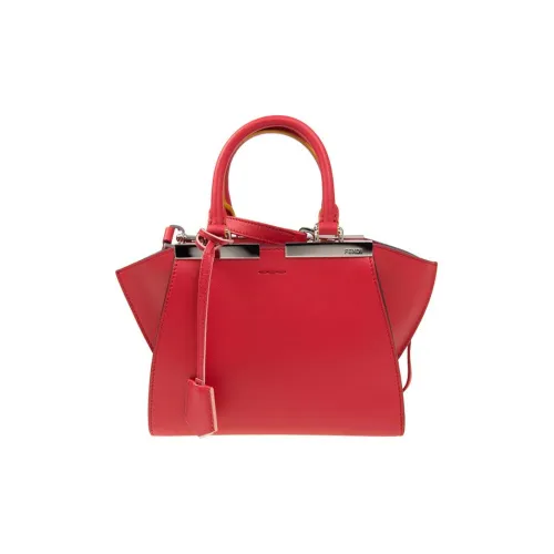 FENDI Сумка через плечо из коровьей кожи женская красная