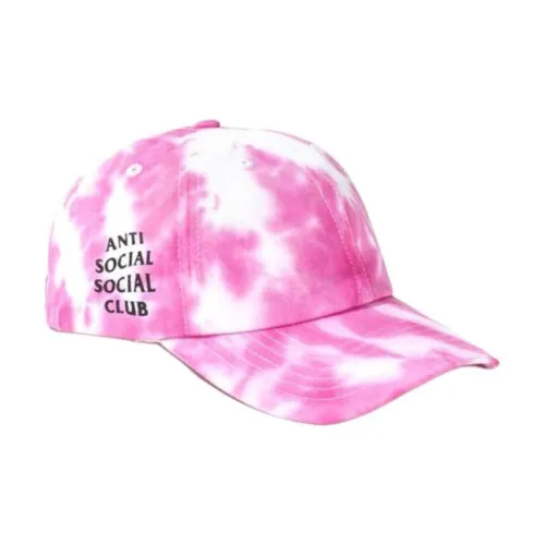 ANTI SOCIAL SOCIAL CLUB Кепки Унисекс Розовый Белый
