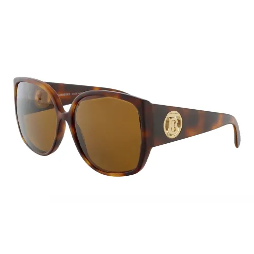 Burberry Ацетат Квадратные Солнцезащитные очки Унисекс Коричневый