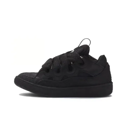 Lanvin Низкие кроссовки для скейтбординга женские черные