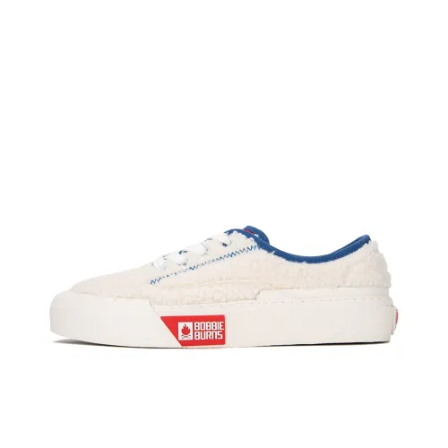 BOBBIE BURNS Slip-resistant Abrasion-resistant Низкие Кроссовки для скейтбординга Женские Белые