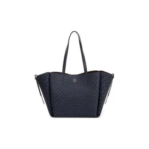 MICHAEL KORS Freya Кожа Тоут Сумка Сумка для покупок Сумка Большая Женская Светло-синяя