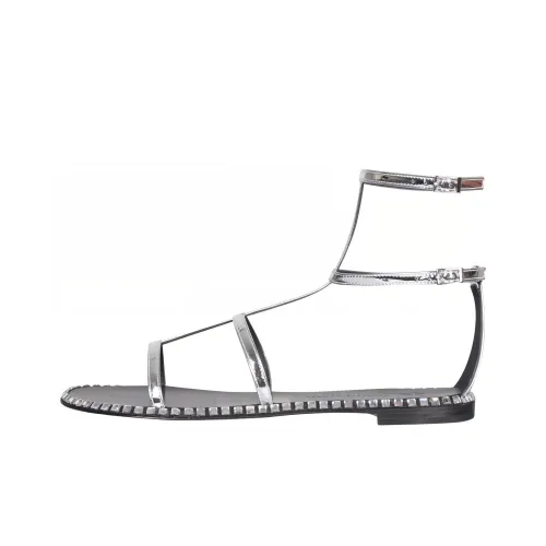 Giuseppe Zanotti GZ Стильные Сандалии Женские Серебряные