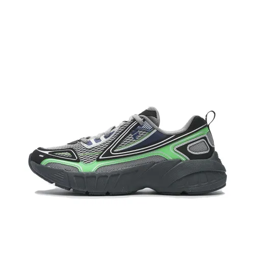 FILA FUSION CRED Leader Беговые кроссовки Низкий верх Черный Зеленый Мужской