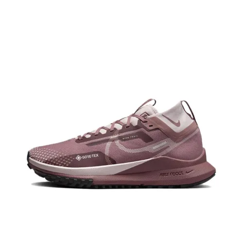 Nike Pegasus Trail 4 Slip-resistant Abrasion-resistant Low Top Casual Running Shoes Women's Pink Purple
