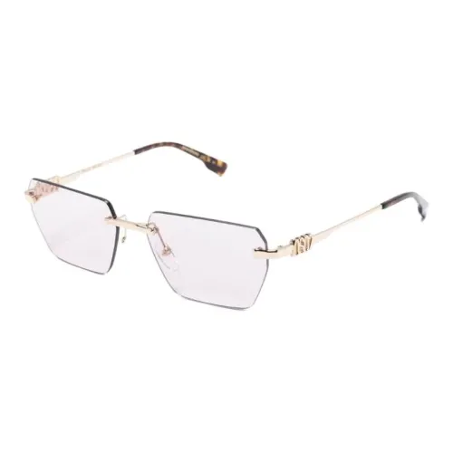 DSQUARED 2 Прямоугольные Солнцезащитные очки Мужские Золотые