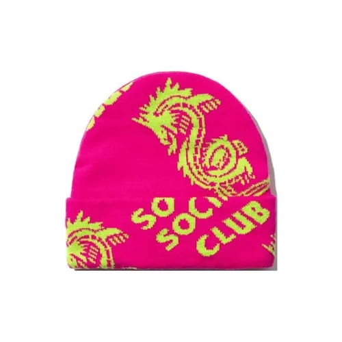 ANTI SOCIAL SOCIAL CLUB Шапки-бини Унисекс Розовый