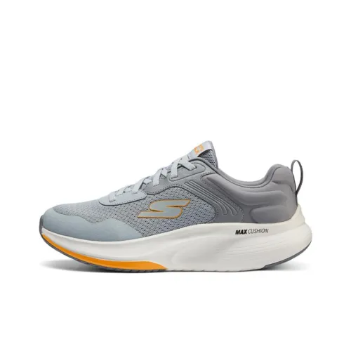 Skechers Низкий Топ Беговые Кроссовки Мужские Светло-Серые