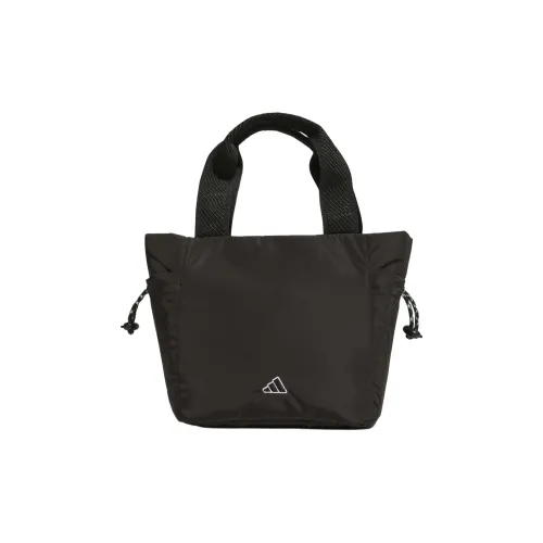 Adidas Ткань из переработанного полиэстера с полотняным переплетением сумка-тоут сумка для покупок сумка женская черная