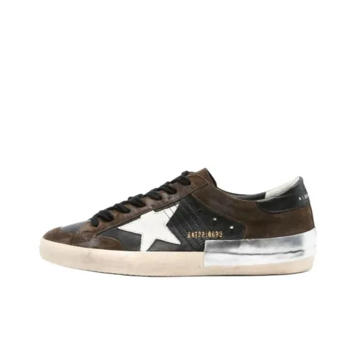 Кроссовки для скейтбординга Golden Goose Low Top Коричнево-черные Мужские