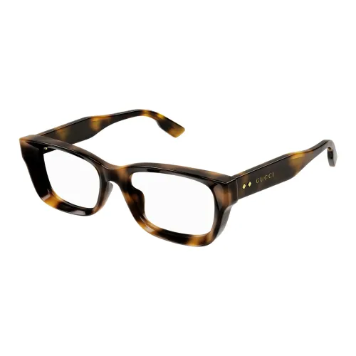 GUCCI Переработанный ацетат Нерегулярная форма Оправа для очков Мужская Черепаховый