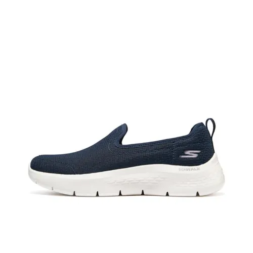 Skechers WOMEN'S GO WALK Дышащий Легкий Амортизация Покрытие Низкий Топ Casual Женский Синий