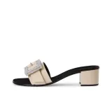 Бежево-черный