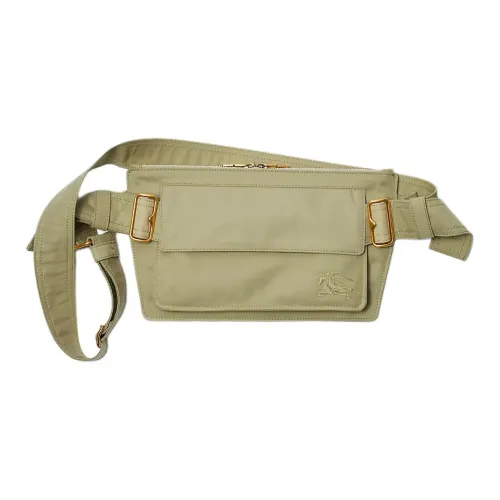 Burberry Trench Хлопковая Смешанная Сумка через плечо Бананка Мужская Hunter Бежевый