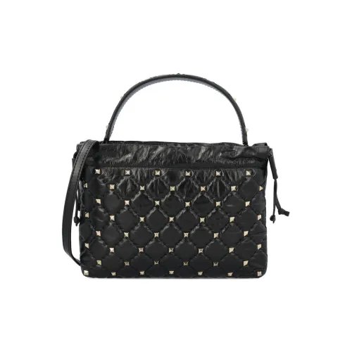 Valentino Garavani Rockstud Телячья кожа Сумка на одно плечо Женская Черная