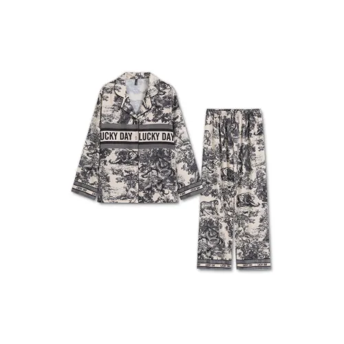 TAYAN Синий Женский Пижамный Комплект