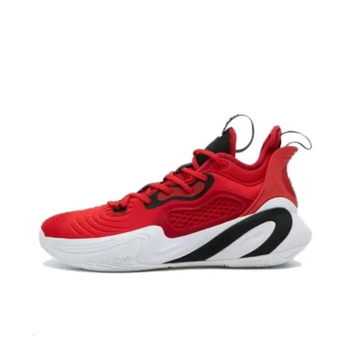 DECATHLON Баскетбольные кроссовки Low Топ Красный Белый Унисекс