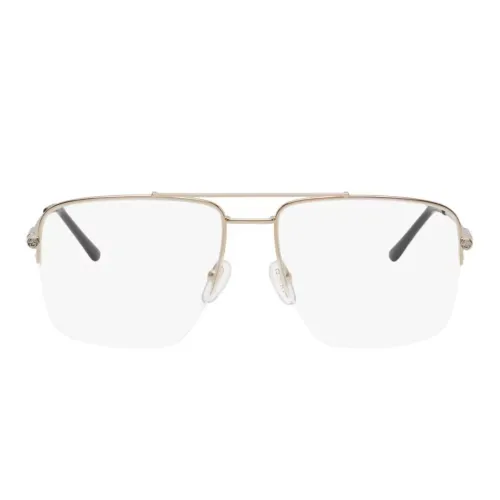 GUCCI Металл Ацетат Авиатор Оправы для очков Мужской Золотой