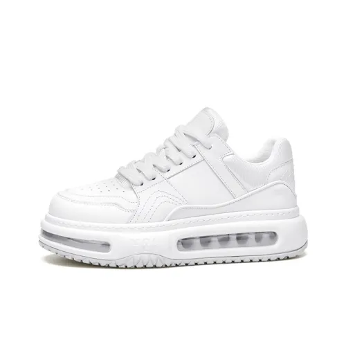 U7 Slip-resistant Abrasion-resistant MID Топ Скейтборд Кроссовки Мужские Белые