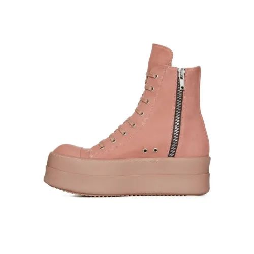 Rick Owens DRKSHDW Устойчивые к истиранию высокие кроссовки для скейтбординга женские розовые