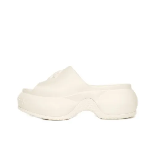 SMFK Compass Слипоны Женские Молочно-белые Runs Большой Предложение Consider 1 Размер Пуховые куртки