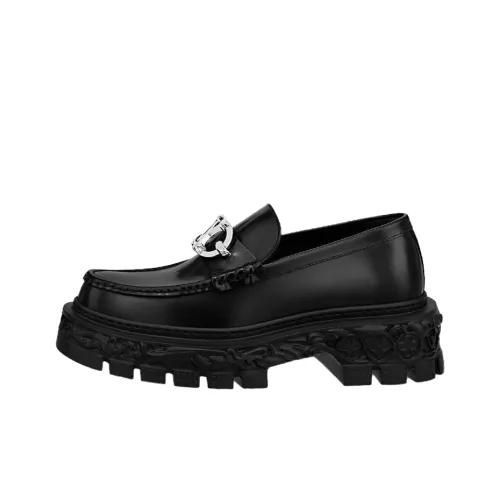 LOUIS VUITTON Барокко Лоферы Мужской Черный