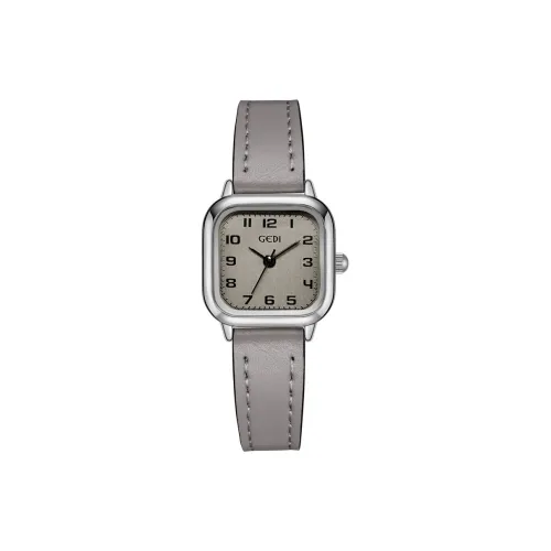 GEDI Кварцевый механизм Женские часы Серый циферблат