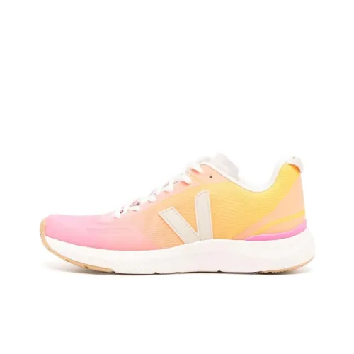 VEJA Casual Low Top Pink Yellow Women's