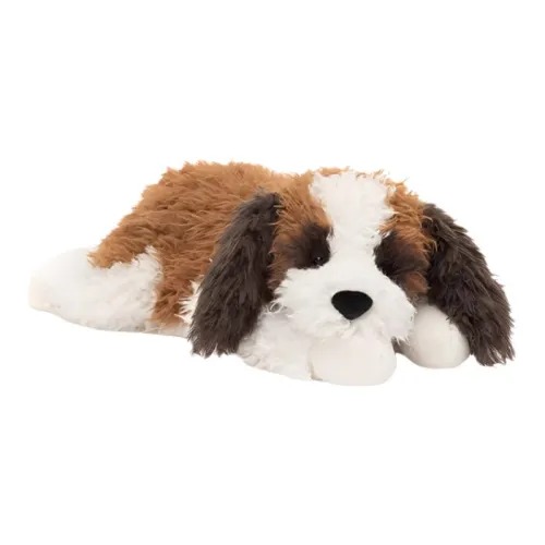 JELLYCAT Dog Collection Flossy Saint Bernard Куклы Плюшевая кукла 18 см Высота в сидячем положении