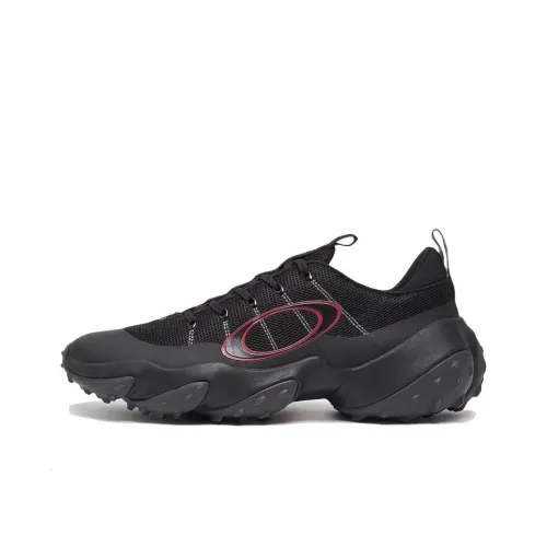 Oakley Golf Shoes Low Top Черный Красный Мужской