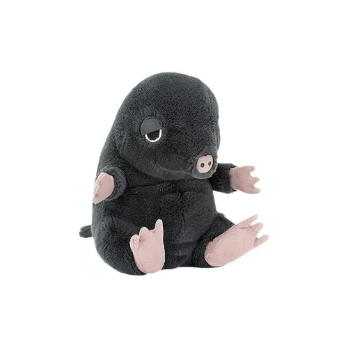 JELLYCAT Forest Animal Collection Morgan MOLE Куклы Плюшевая кукла Высота 16 см In Сидячая поза