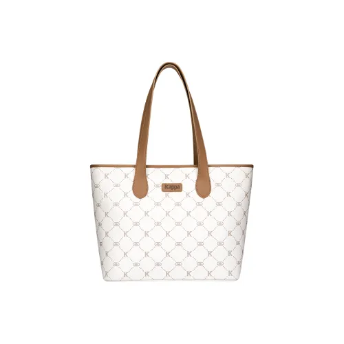 KAPPA Матовая кожа Сумка Сумка через плечо Большая Женская Кокос Зеленый Латте Коричневый