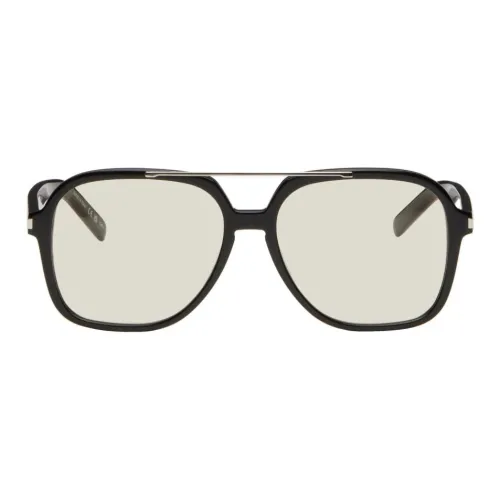 SAINT LAURENT Aviator Солнцезащитные очки Женские Черные