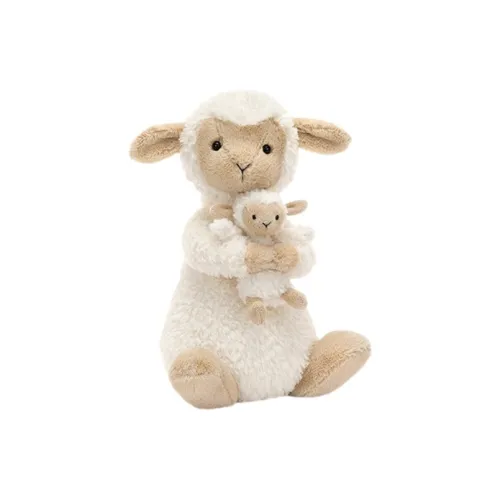 JELLYCAT Farm Animal Collection Hades Lamb Плюшевая кукла 23 см Высота