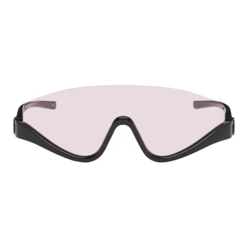 GUCCI Ацетат Нерегулярная форма Солнцезащитные очки Женские Черный