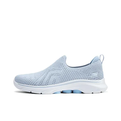 Skechers Casual Низкий Топ Светло-Синий Женский