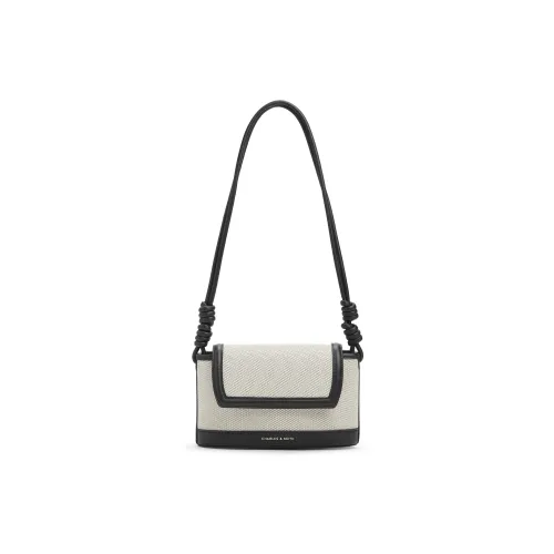 CHARLES KEITH Полиуретан Сумка через плечо Женская Черная